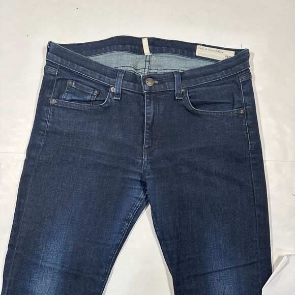 rag & bone Women's Jeans Size 30 Harrow Mid Rise Skinny Jean Made in USA - Picture 2 of 11